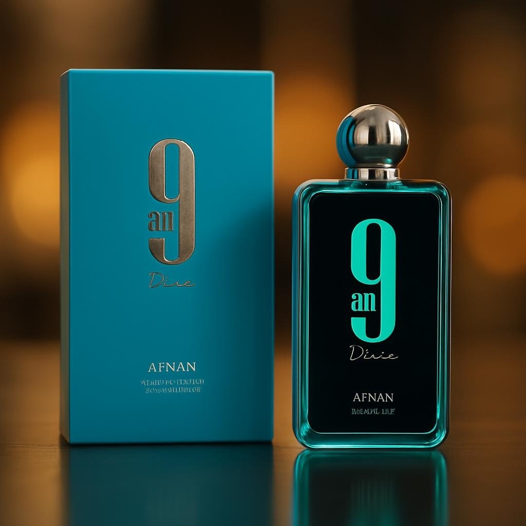 Afnan 9 AM Dive Eau De Parfum for Men 100ml (3.4 oz) – Fresh Aquatic Fragrance