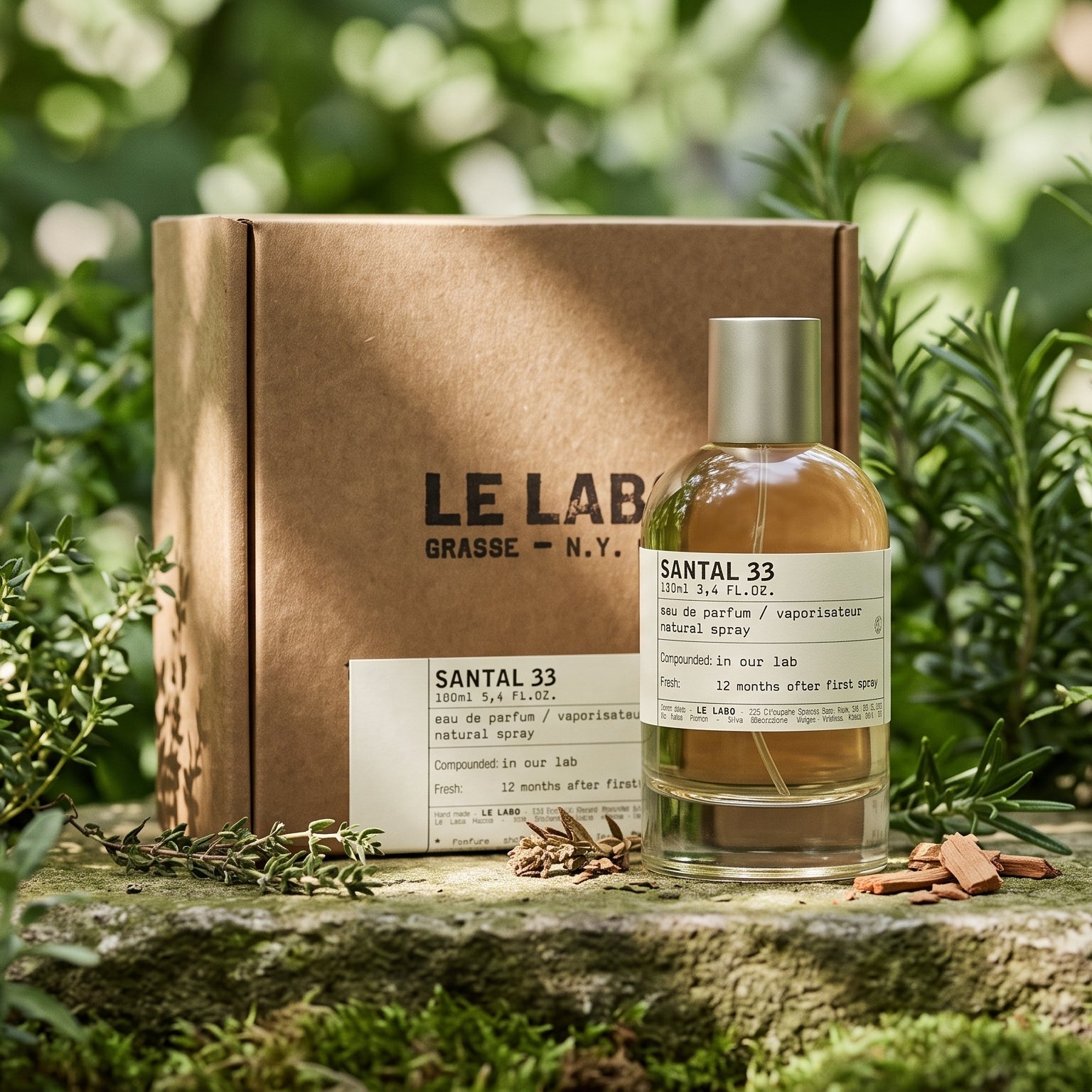 Le Labo Santal 33 Eau de Parfum Spray Unisex 3.4 oz / 100ml Brand New in Box