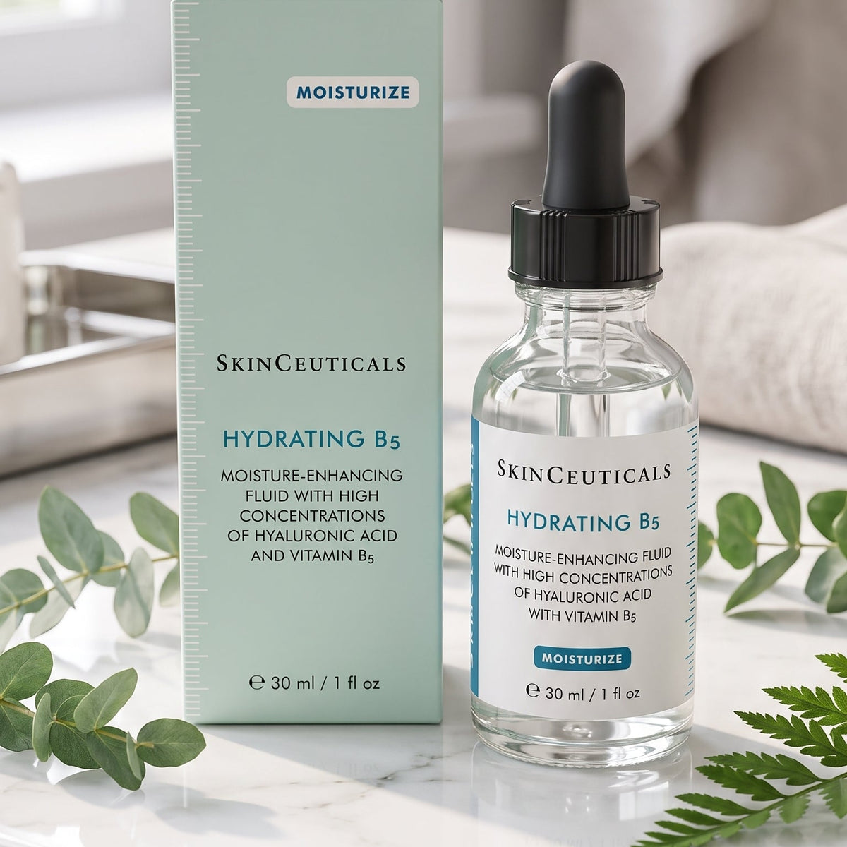 SkinCeuticals Hydrating B5 Gel 1 oz / 30ml Moisture-Enhancing Hyaluronic Acid Serum New