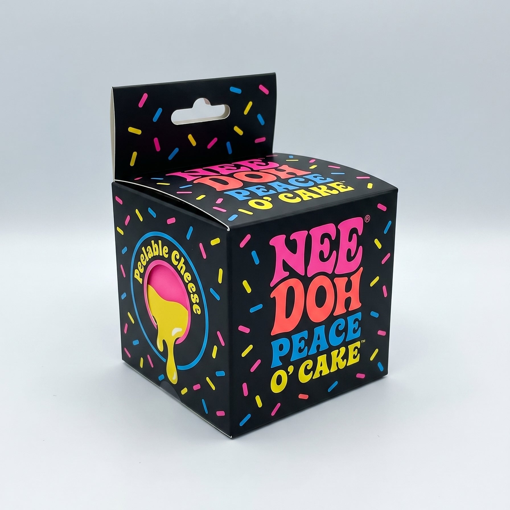Nee Doh Peace O' Cake Scented Squeeze Ball Stress Reliever Toy, Multicolor