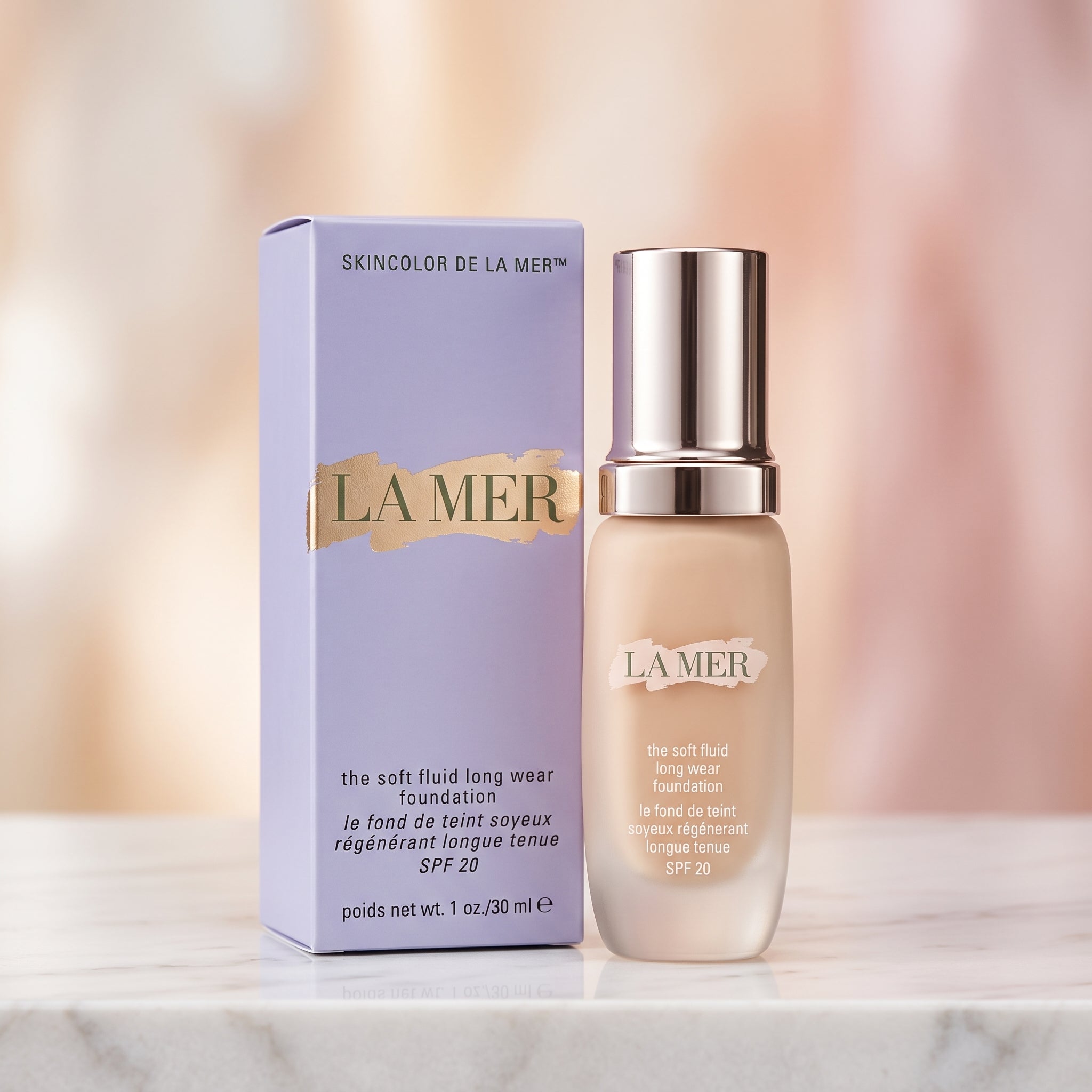 La Mer The Soft Fluid Long Wear Foundation SPF 20 1oz / 30ml Sealed Authentic New