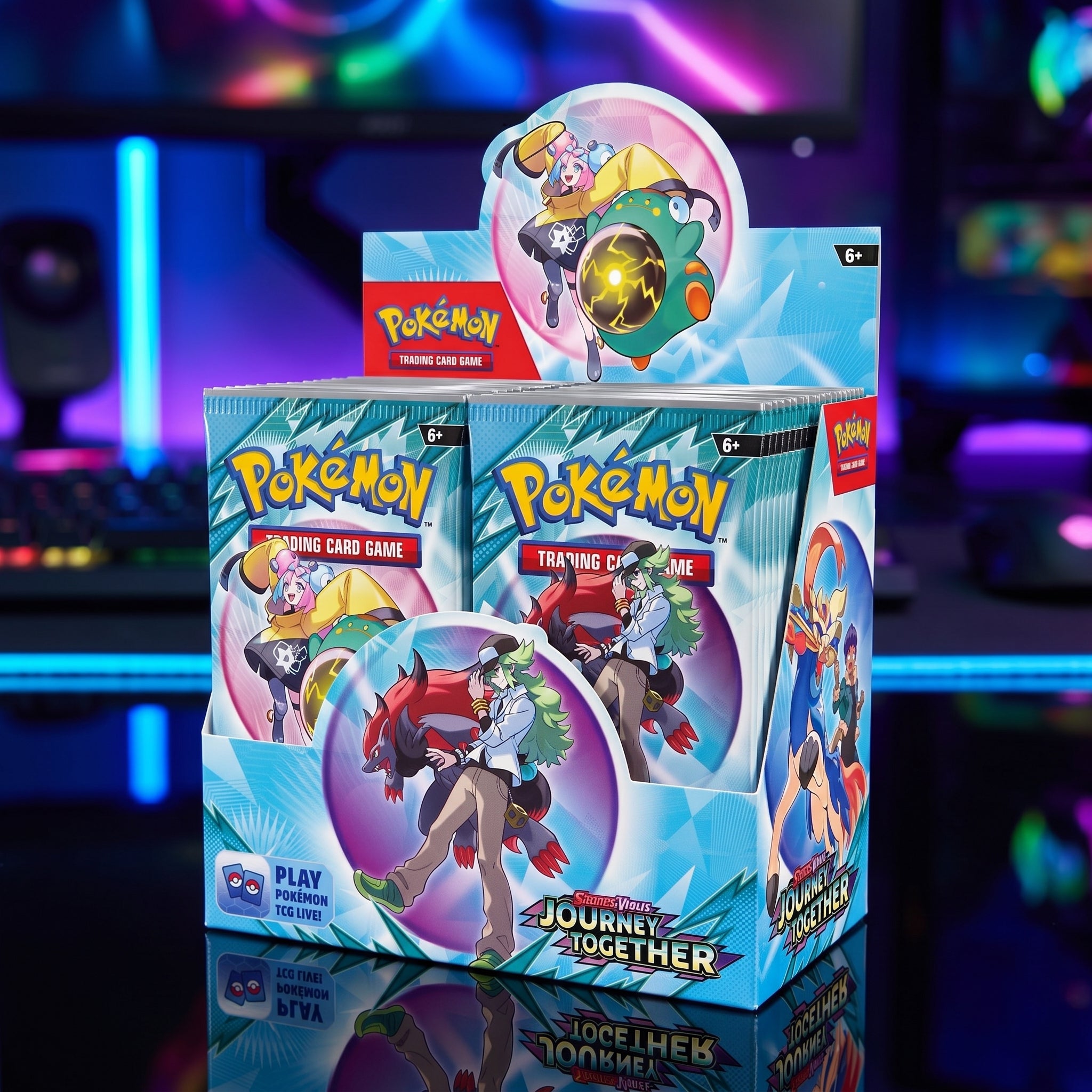 Pokémon TCG Scarlet & Violet Journey Together Booster Box Sealed Non-Enhanced