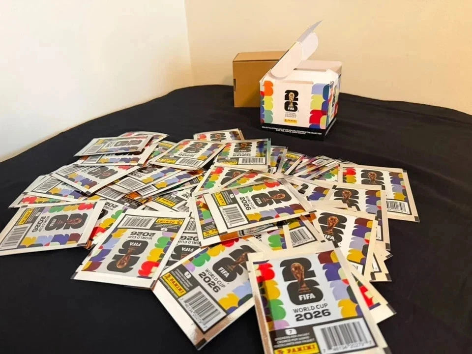 FIFA World Cup 2026 Panini Sticker Collection Box 50 Packs 350 Stickers