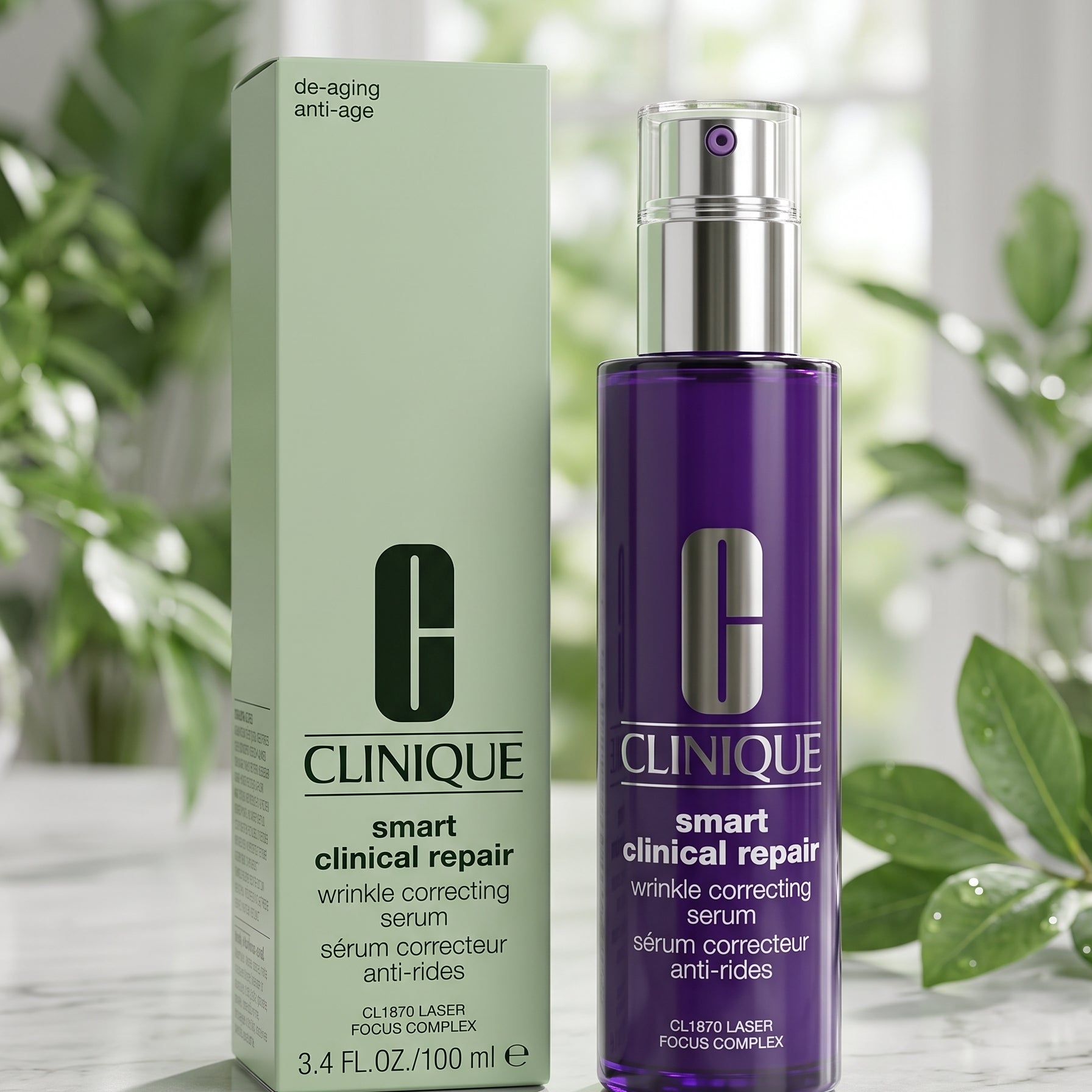 Clinique Smart Clinical Repair Wrinkle Correcting Serum 3.4 fl oz / 100ml New Authentic