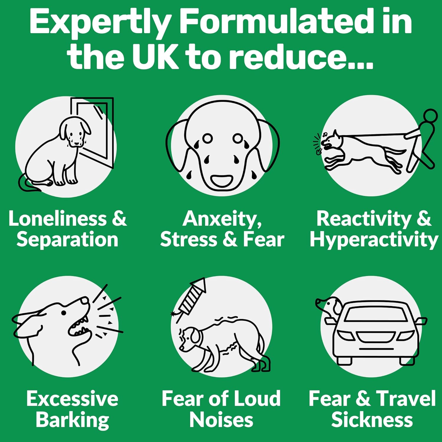NutriPaw Calming Treats for Dogs – Helps Reduce Stress, Anxiety, Barking, Hyperactivity & Aggression – Non-Drowsy Formula