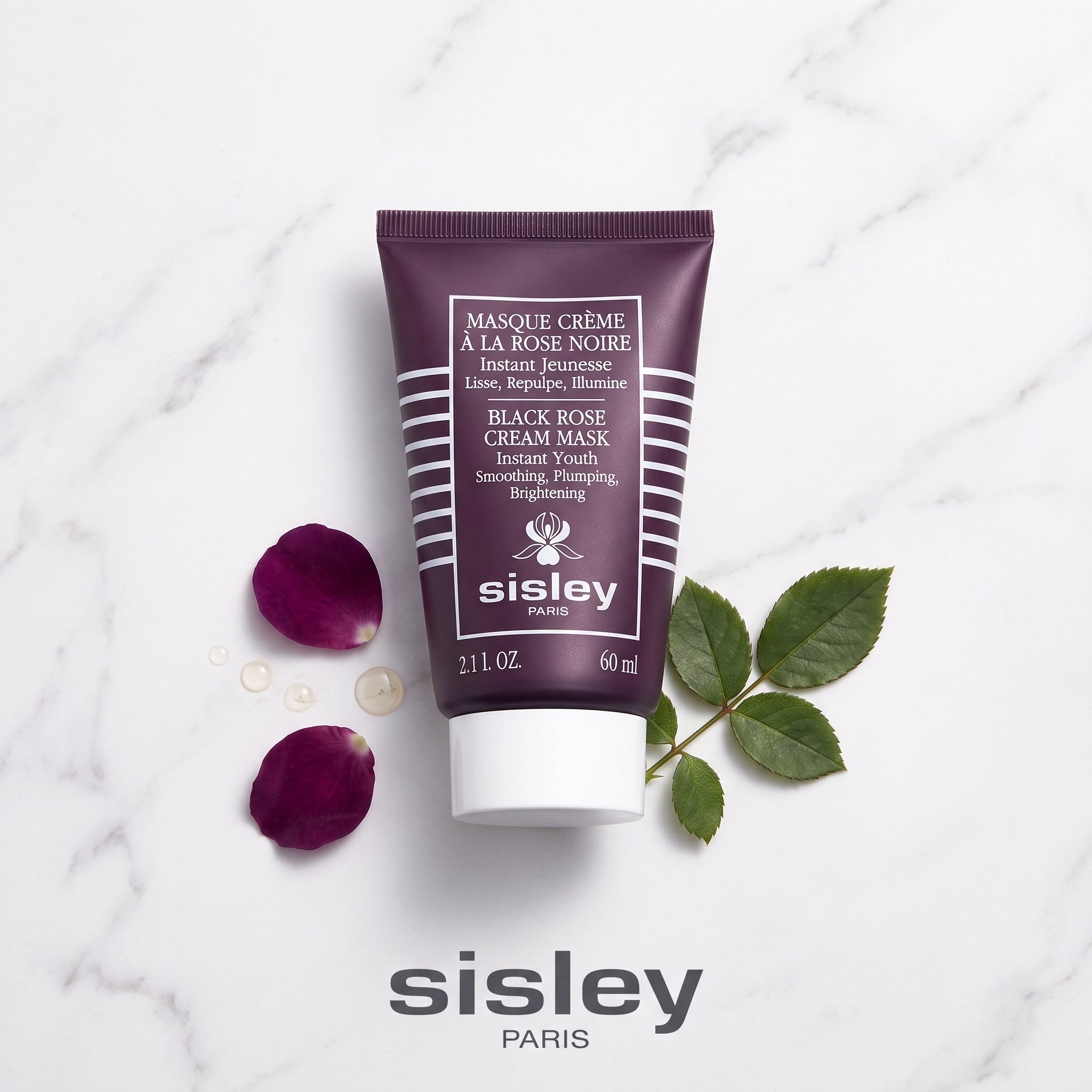 Sisley Black Rose Cream Mask Instant Youth 60ml / 2oz Anti-Aging Hydrating Face Mask New