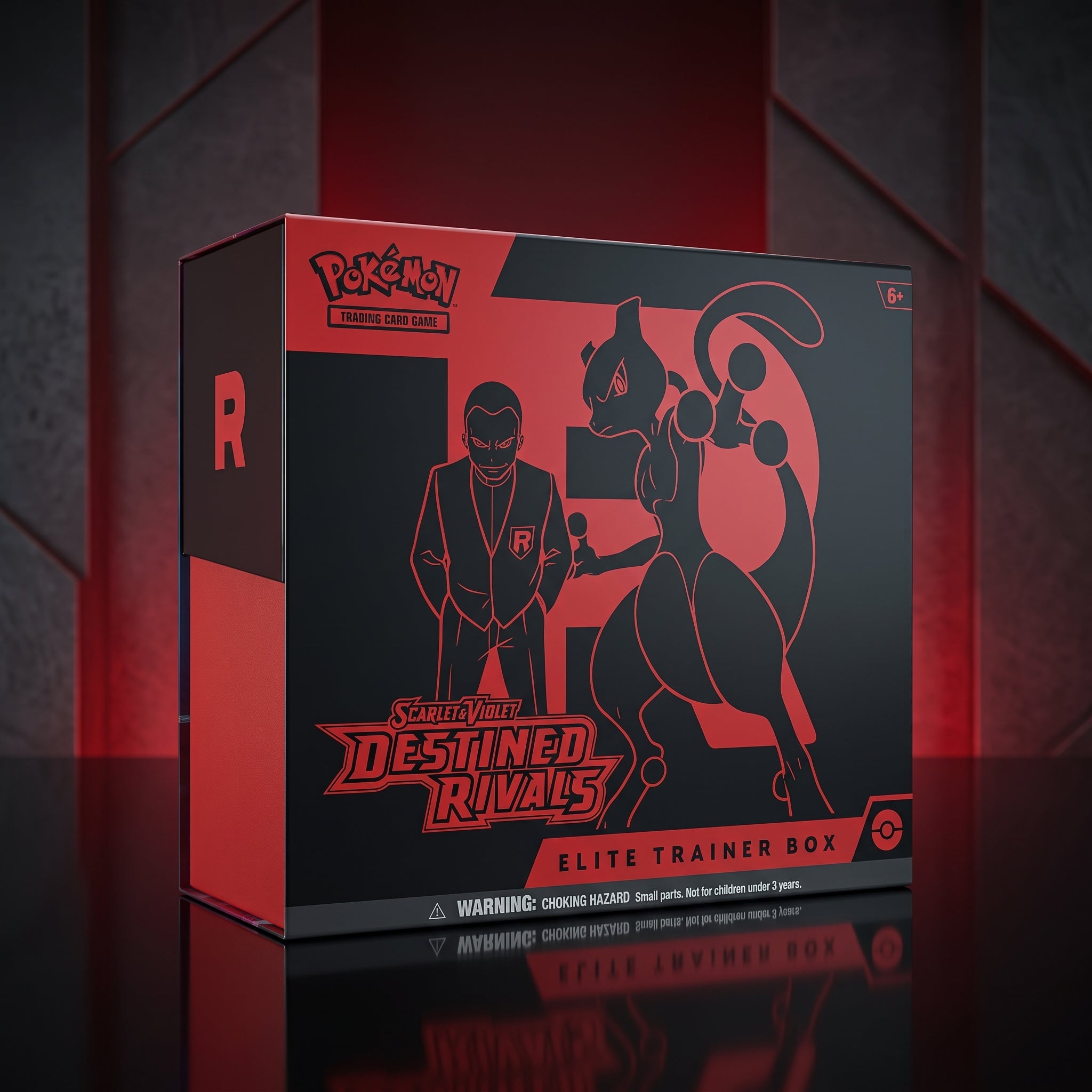Pokémon TCG Scarlet & Violet Destined Rivals Elite Trainer Box 9 Packs Accessories