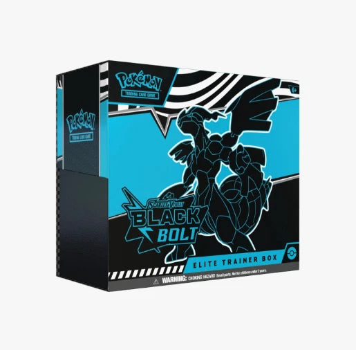 Pokémon TCG Scarlet & Violet Black Bolt Elite Trainer Box ETB Factory Sealed